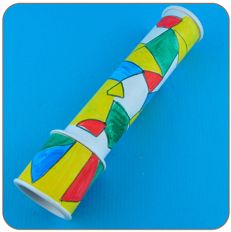 新款万花筒幼儿园 手工diy创意手工材料包科学实验探索观察材料包