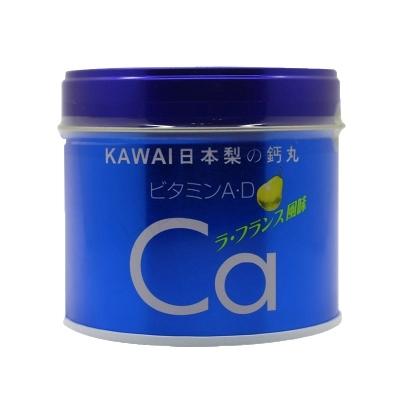 日本KAWAI肝油丸 卡哇伊肝油钙丸 儿童维生素A+D梨之钙Ca180粒 商品图0