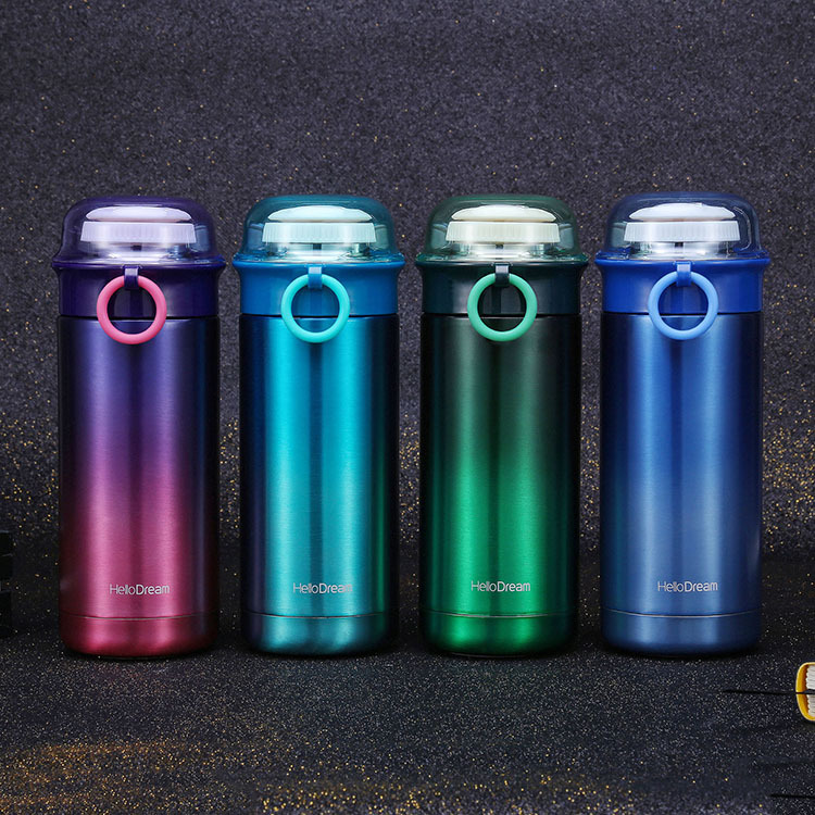 艾可思寂寞星球极光保温杯 304不锈钢内胆礼品杯 定制批发 精品杯