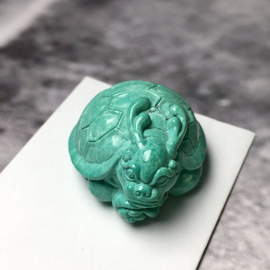 【900599】绿松石龙龟神兽