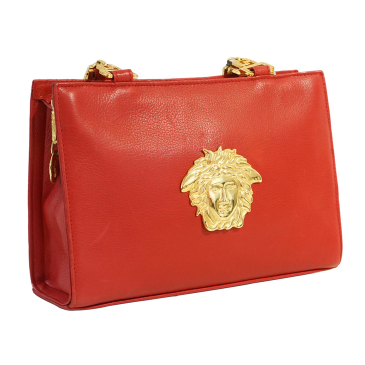 versace美杜莎金链包