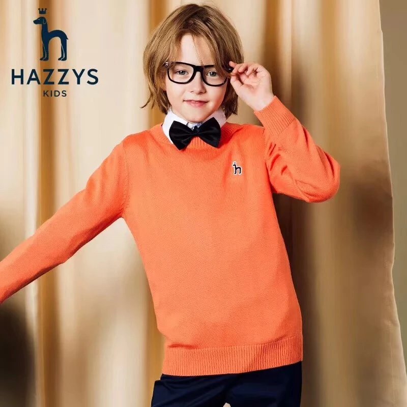 a1121 hazzys童装男女毛衣!官网同步 100%纯棉