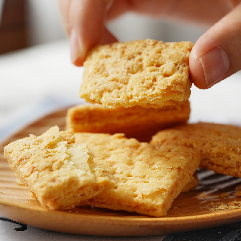 【预售】咸蛋黄饼10片 120g/盒