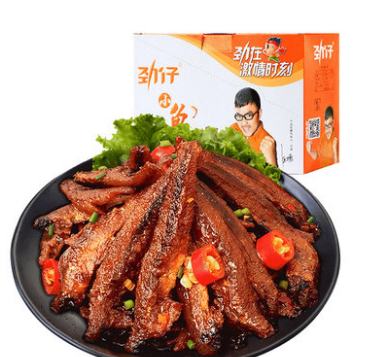 劲仔零食小鱼干12g/袋