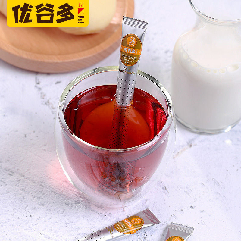 优谷多阿萨姆红茶茶棒 阿萨姆红茶40g盒装速冲小茶棒红茶包