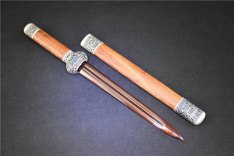 【品名】花纹钢发红款如意剑 · 00781