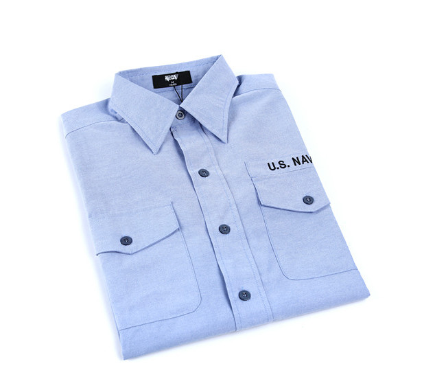 【军武独家】us navy海军长袖衬衫