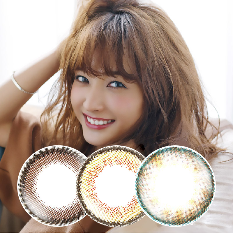 日本新视野美瞳日抛user select隐形眼镜10片大直径混血网红同款