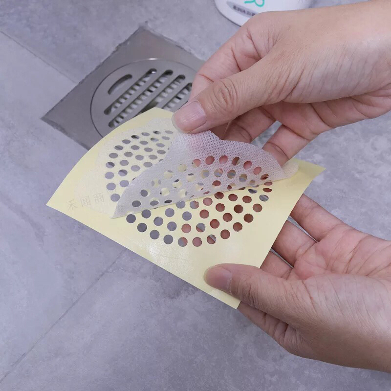 日本seiwapro 地漏贴排水口过滤网一次性地漏贴纸防堵塞地漏网贴