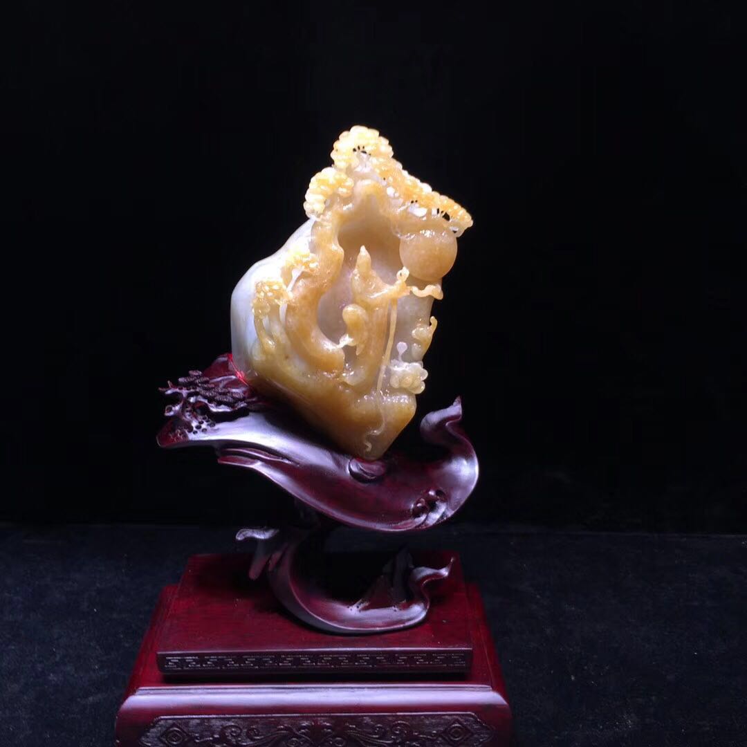 【61082】翡翠"洪福齐天"精品摆件