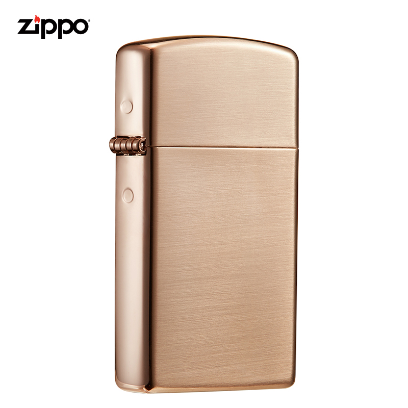 zippo美国原装正版 玫瑰金-纤巧 zbt-1-85c