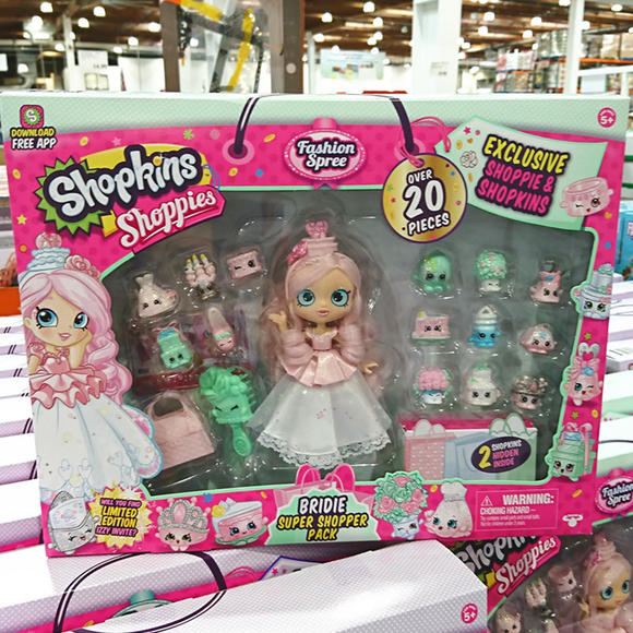 shopkins\/购物精灵公仔玩偶过家家换装梳头甜点玩具套装