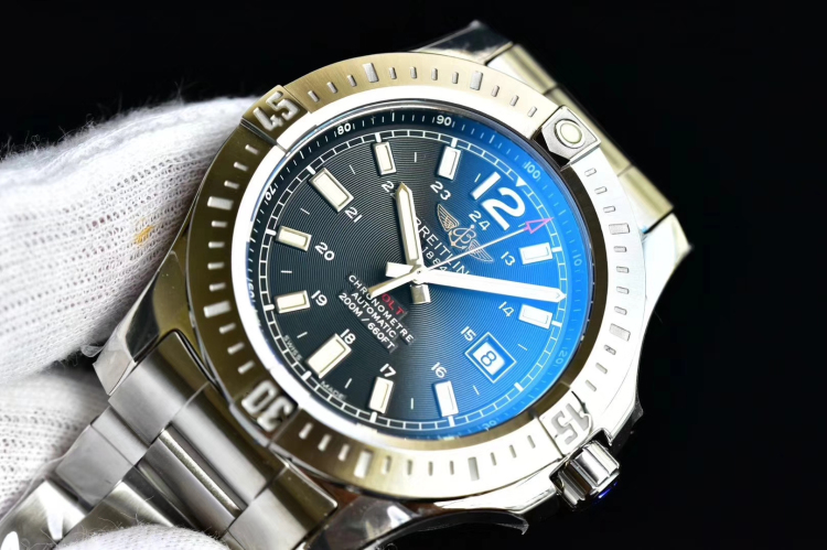 gf厂出品百年灵挑战者系列a1738811/bd44/173a腕表黑面