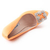 Manolo Blahnik 38码经典方扣缎面水钻高跟鞋女C46 商品缩略图4