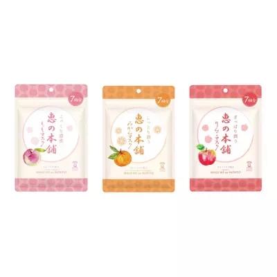 惠本铺新品 温泉水无添加水果面膜 补水保湿7片装 苹果 商品图0