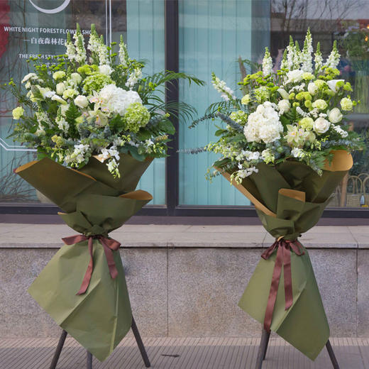 WhiteNightForest 开业花篮 商品图0