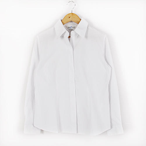 35码工作服百搭简约时尚上班女式职业衬衫女长袖F31 商品图0