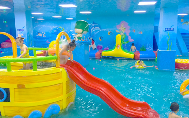 我29.9元起拼了童邦恒温儿童水上乐园一大一小亲子票!