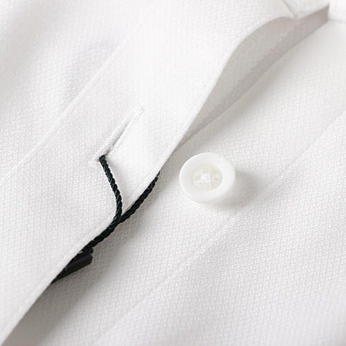 乔治白女士衬衫春秋女款职业装纯白色女装长袖衬衫F31 商品图1