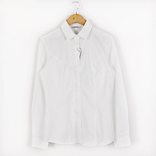 乔治白女士衬衫春秋女款职业装纯白色女装长袖衬衫F31 商品图0