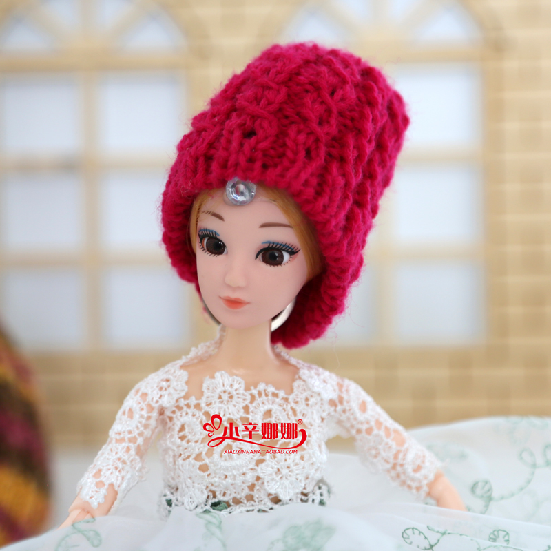 铜钱花帽子编织材料包小辛娜娜钩织大人老年人儿童帽子冬季毛线帽