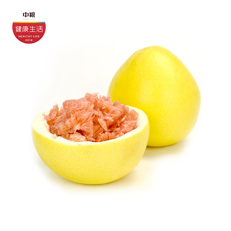 【2人团】 琯溪红心蜜柚 单果净重约2斤 - 中粮健康生活