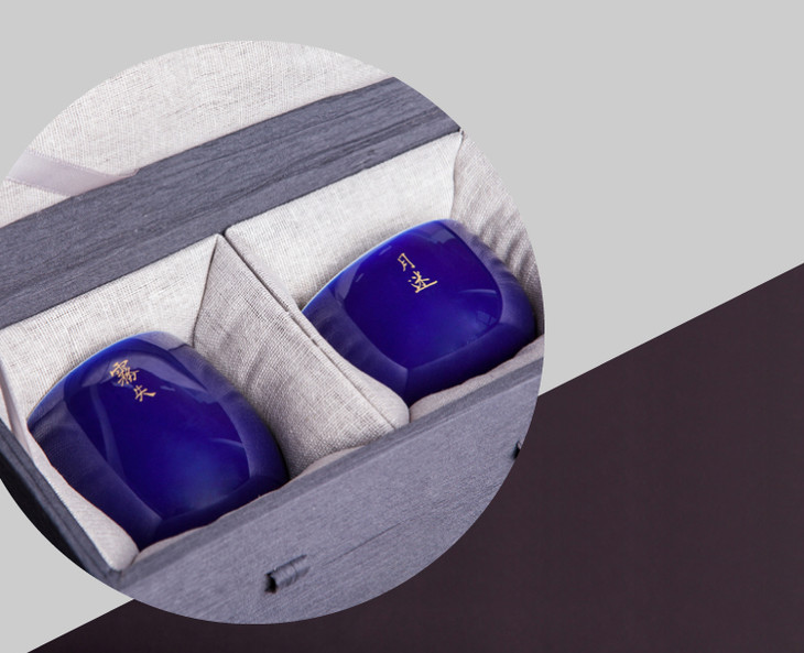 雾失 月迷 | 宋美学霁蓝釉本金杯