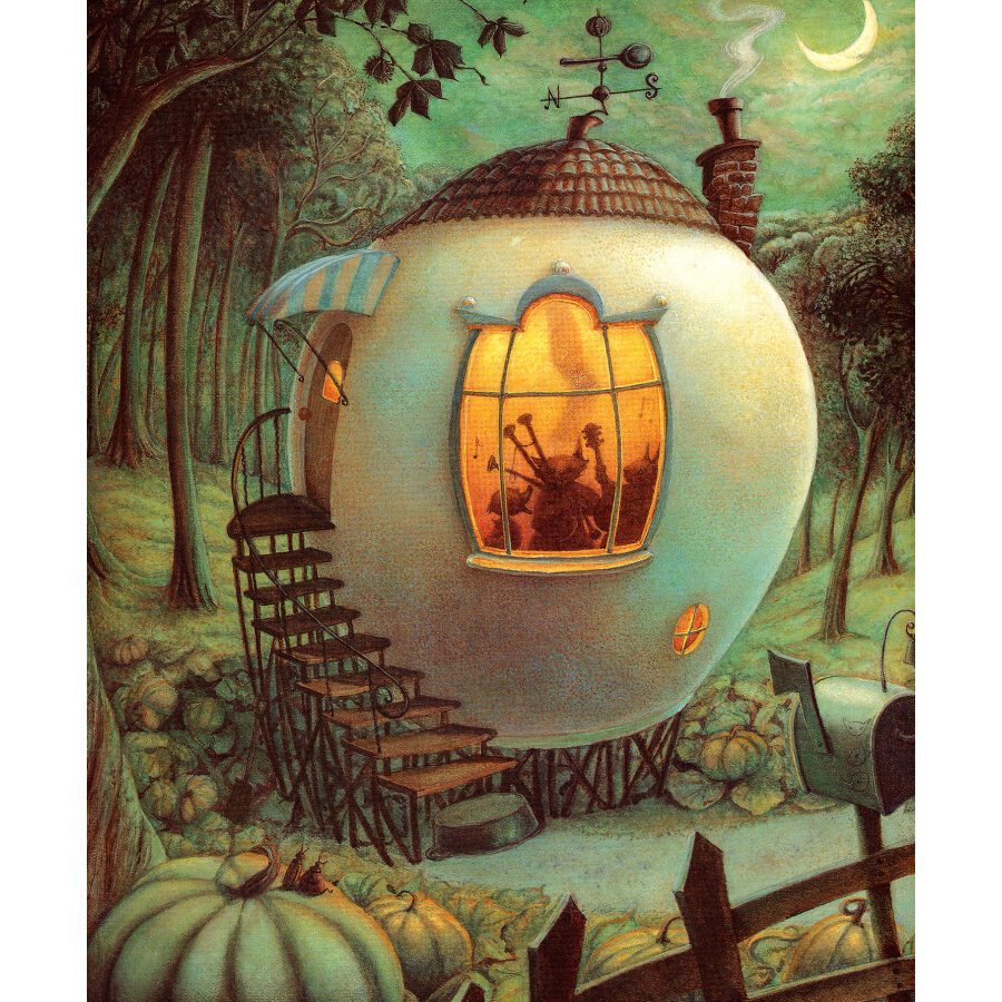 南瓜汤 3-6岁 荣获1999年英国图画书奖项——凯特 格林纳威大奖