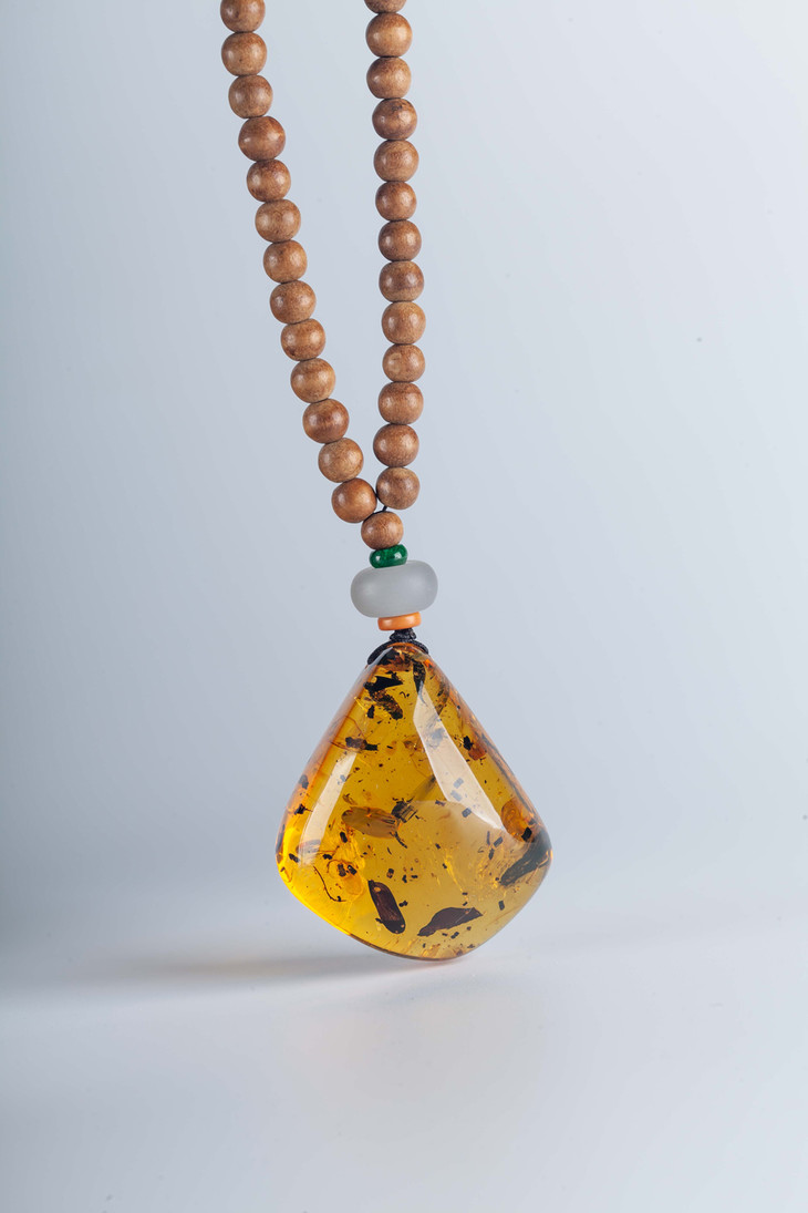 千万年留存下来的虫珀/植物珀/风景珀/水珀 记录生命的痕迹