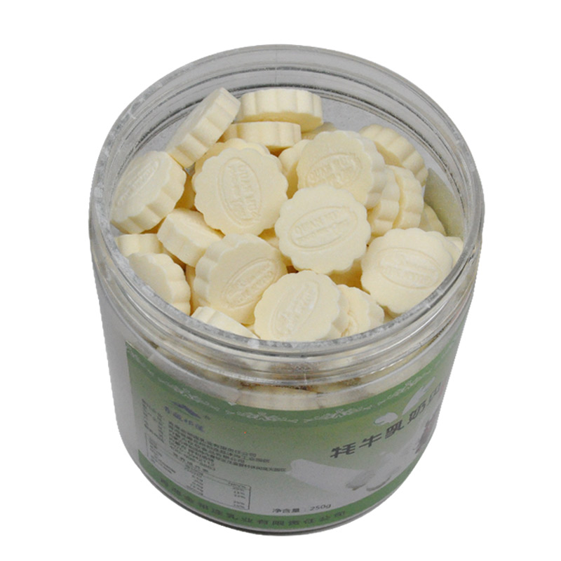 青藏祁莲牦牛奶贝 休闲零食牦牛奶片 250g