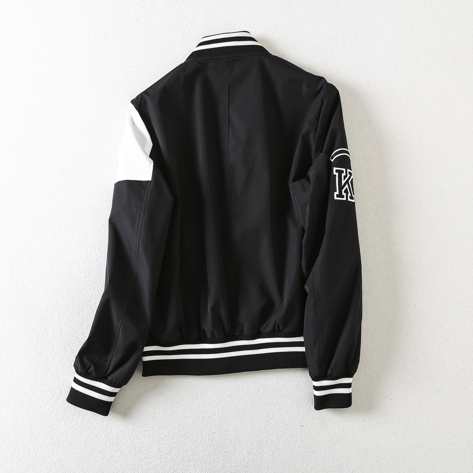 男士新款运动舒适修身简约百搭休闲棒球夹克外套092623