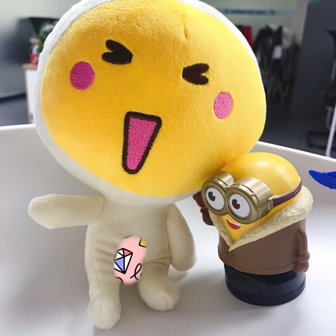 粤听定制丨鸡蛋仔毛公仔