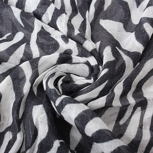 斑纹针织围巾加宽围巾女薄款披肩春夏 商品图1