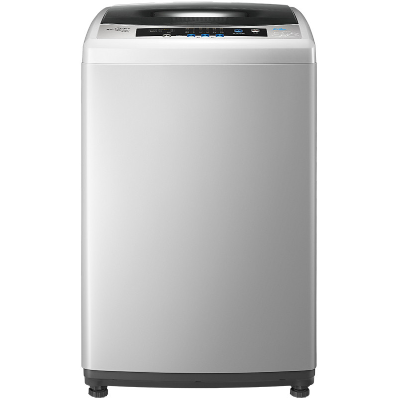 美的(midea) mb80-1020h 8公斤全自动波轮洗衣机 节能家用 静音 银色