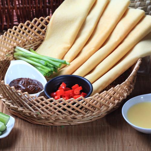 煎饼卷大葱