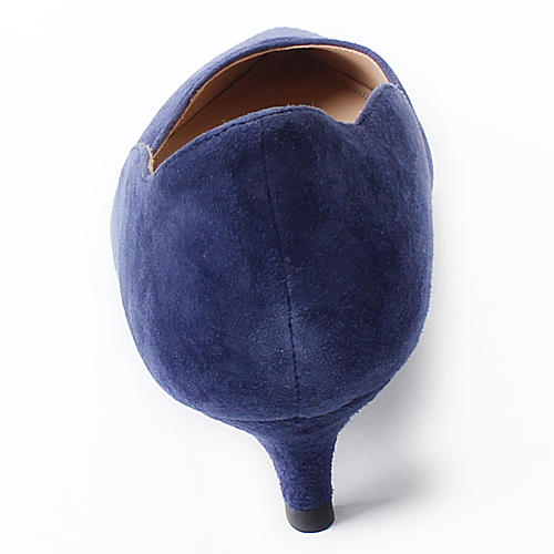 STACCATO/思加图37码蓝色羊绒皮革尖头单鞋女C47 商品图2