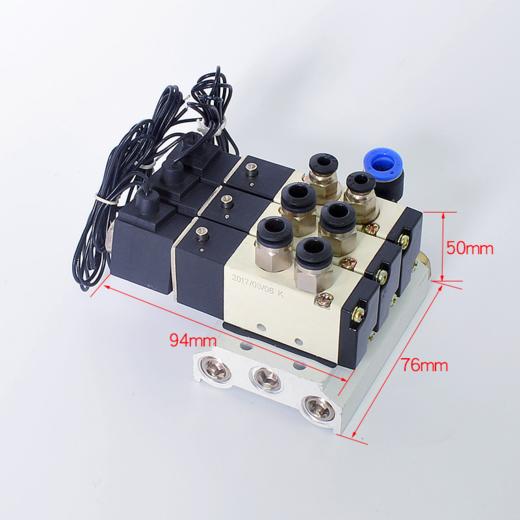 电脑花样车气阀   电磁阀组件  电脑花样车配件 电磁阀组件整套【203】 商品图4