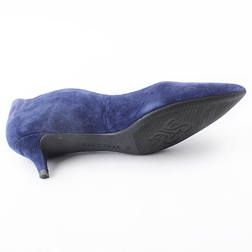 STACCATO/思加图37码蓝色羊绒皮革尖头单鞋女C47 商品图5