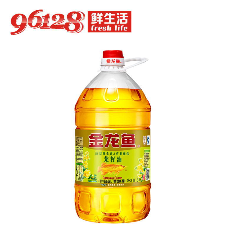 金龙鱼ae纯香菜籽油5l