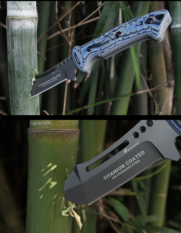 汉道刀具防身军工刀特种兵退役荒野求生战术军刀闪电