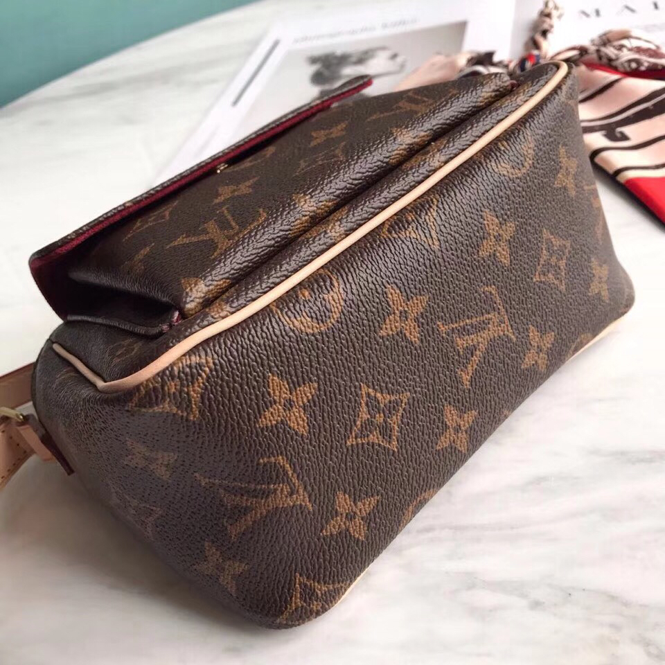 lv正品品质 老花中古系列 vintage方块豆腐包