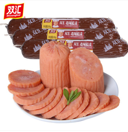 双汇老味道肉肠熏煮香肠300g