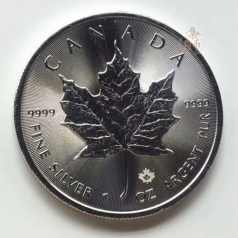 2018加拿大枫叶银币 99.99%纯银