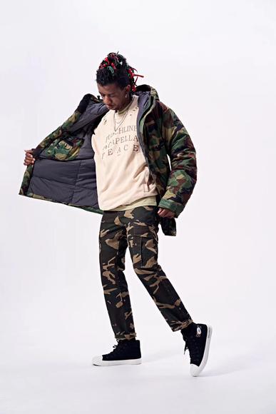 MADNESS中长款羽绒服,面料 采用杜邦防水防