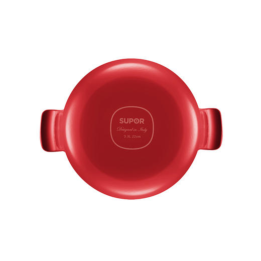 苏泊尔珐琅铸铁锅经典圆形炖锅 商品图2