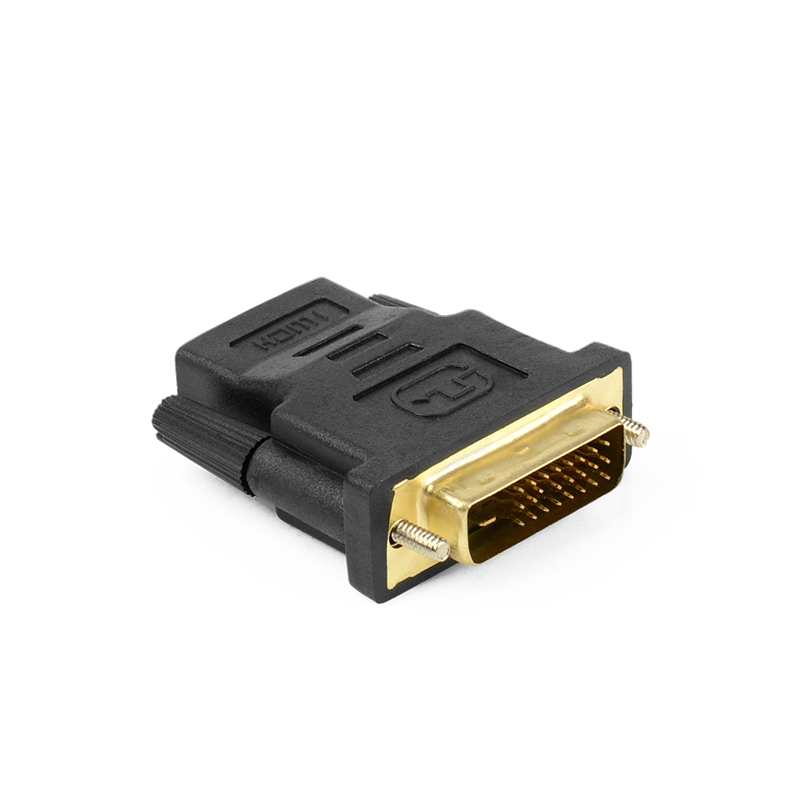 dvi转hdmi转接头电脑带音频dvi公241转hdmi母高清线转换头