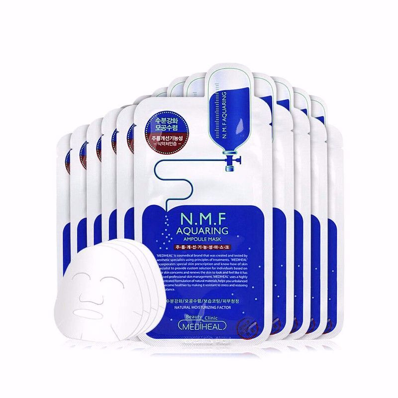 韩国美迪惠尔mediheal新版针剂水库nmf面膜*2盒装