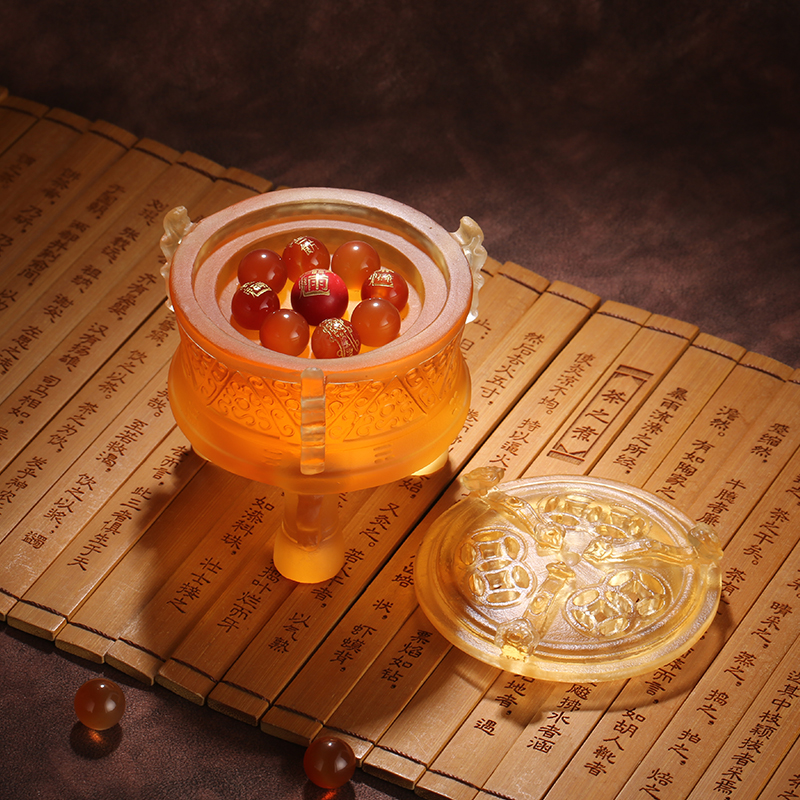 董易奇2019猪年旺运九运宝盒定制运程车化解调衡吉祥物风水摆件