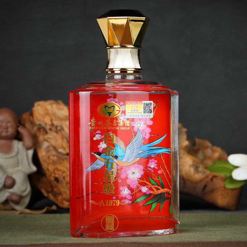 贵州茅台集团白金酒福禄寿喜(4瓶一箱,每组2箱)