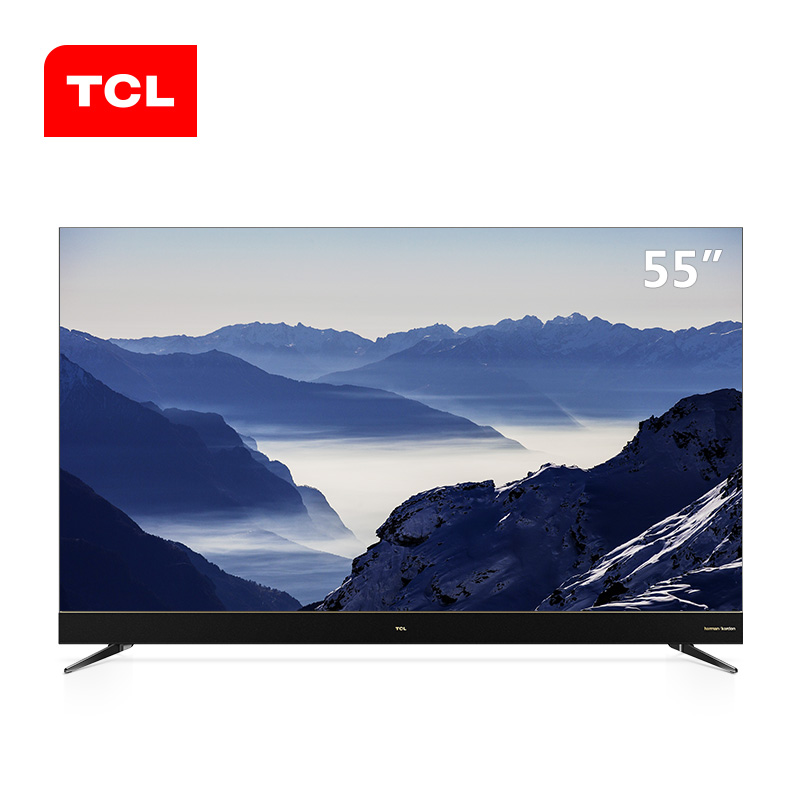 【预售】tcl 55q1 55英寸 4k超薄全面屏 哈曼卡顿音响电视机